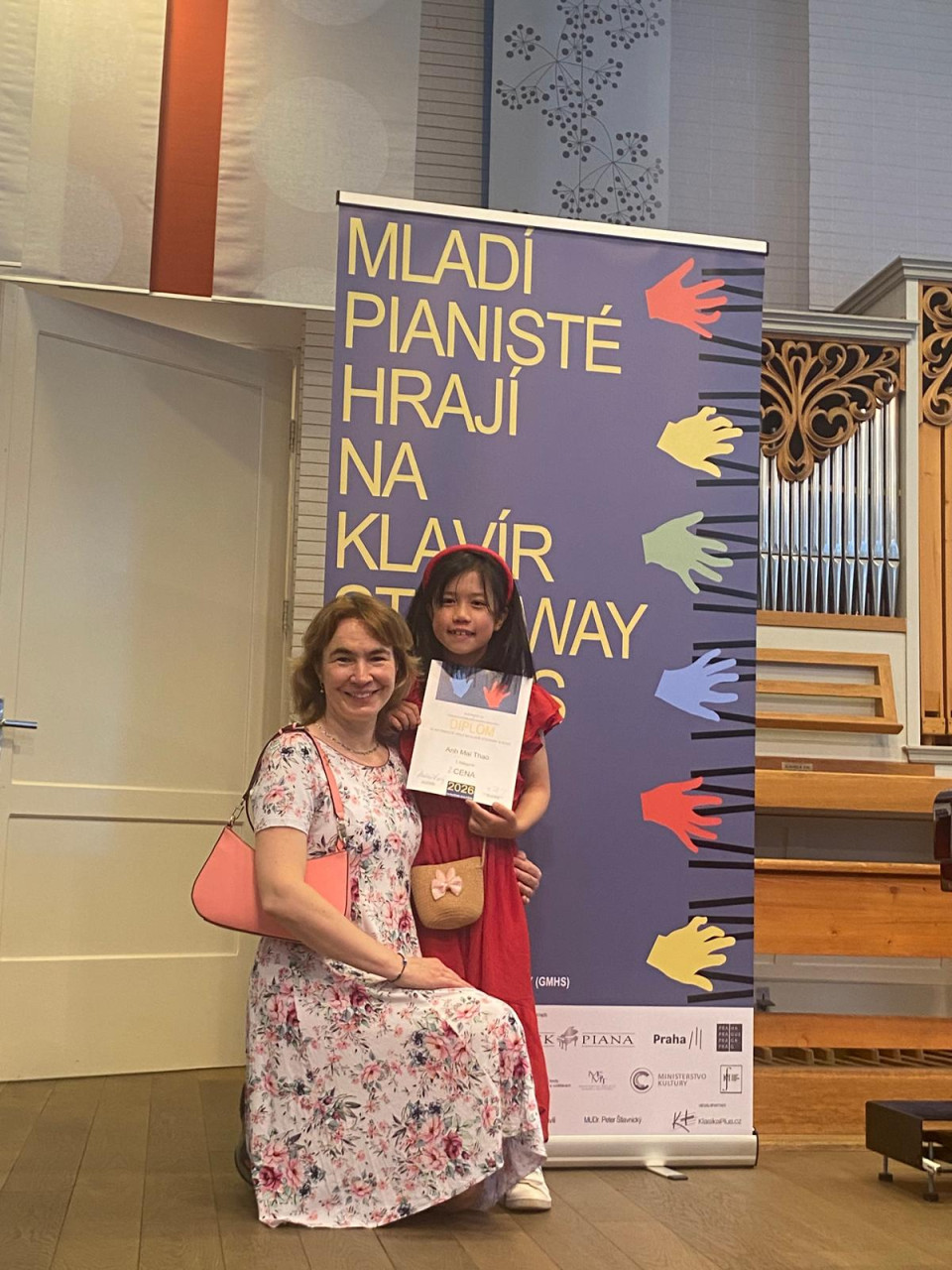 Mladí pianisté hrají na klavír Steinway & Sons 2026